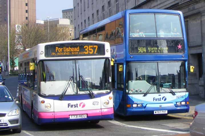 First Bristol Dennis Trident East Lancs Lolyne 32707